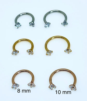 Horseshoe Septum Ring - Septum Piercing Jewelry